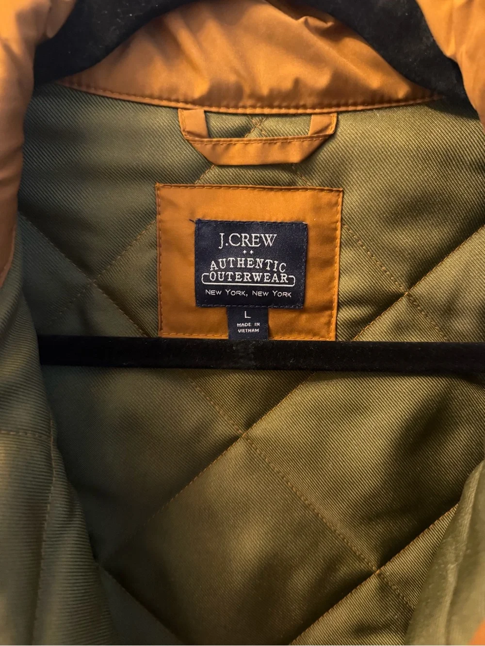J. Crew quilted sleeveless